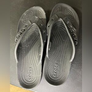 CROCS Classic Black Slides